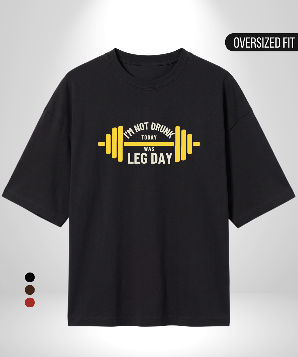 Leg Day Oversized T-Shirt