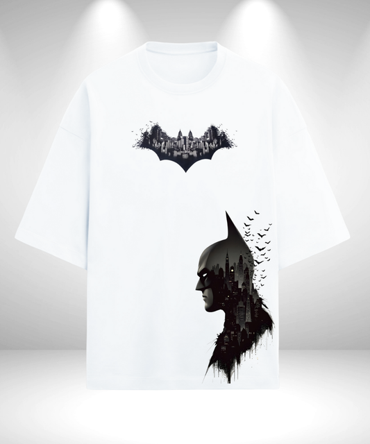 Batman Oversized T-Shirt - White