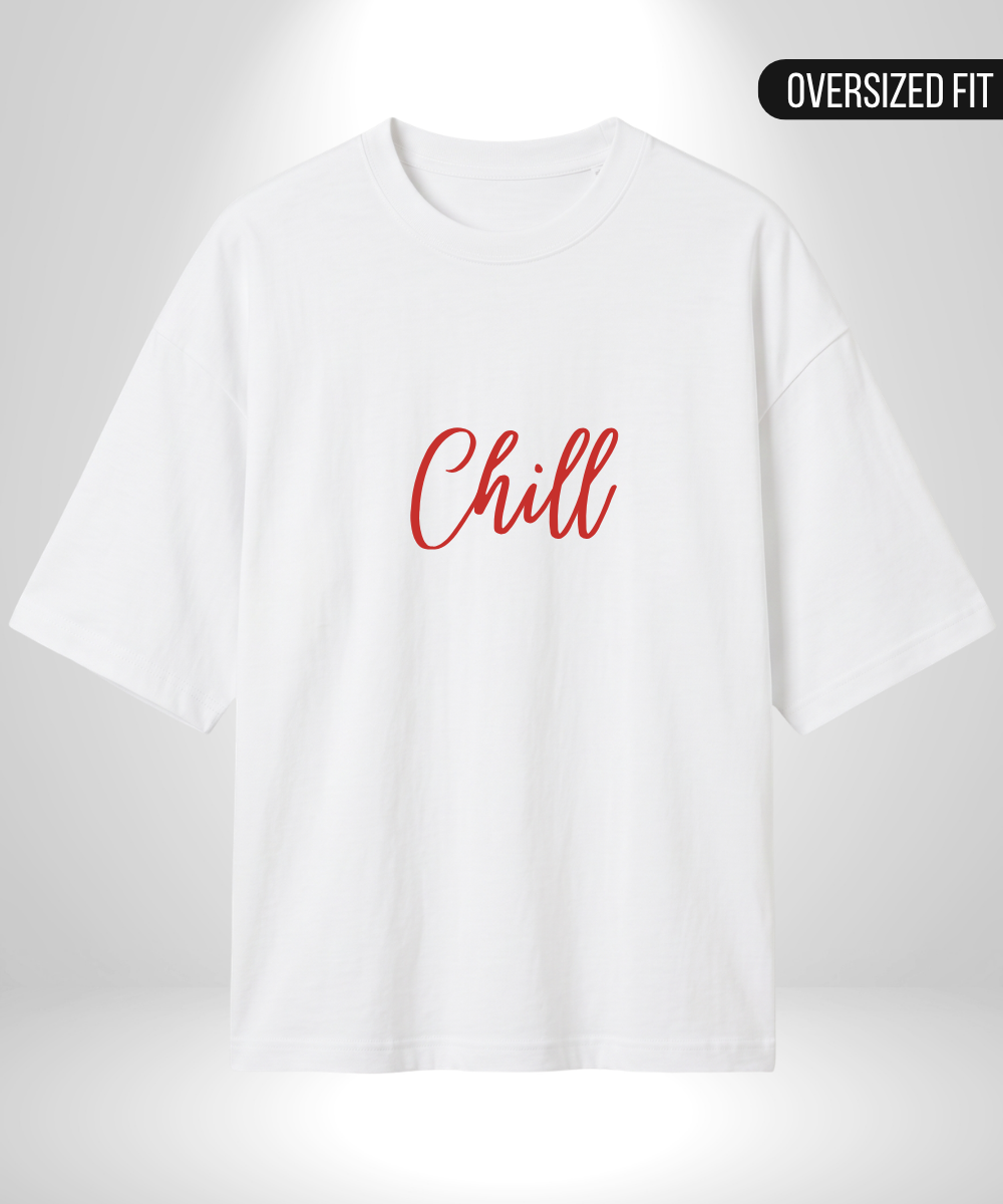 Netflix x Chill Oversized T-Shirts