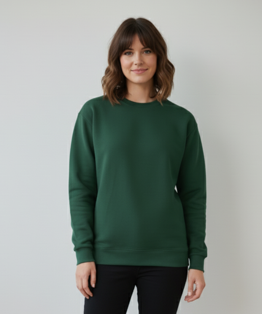Women's Oversized Sweatshirt - Green