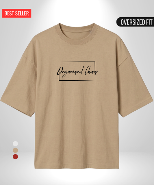 Organized Chaos Oversized T-Shirt
