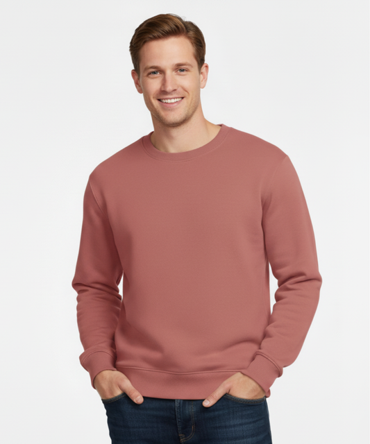 Men's Sweatshirt - Coral