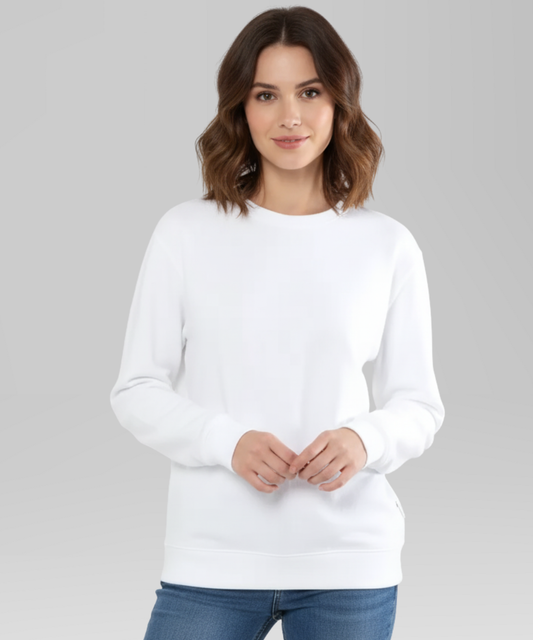 Women's Sweatshirt - White
