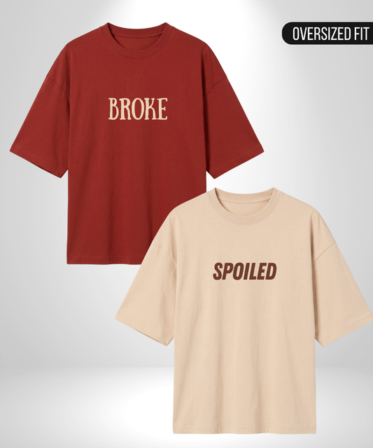 Broke x Spoiled Oversized T-Shirts