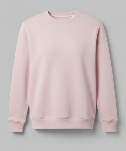 Unisex Sweatshirt - Baby Pink