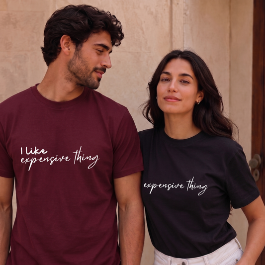 I like Expensive thing x Expensive thing T-Shirts