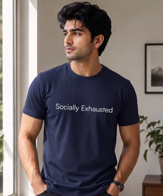 Socially Exhausted T-Shirt