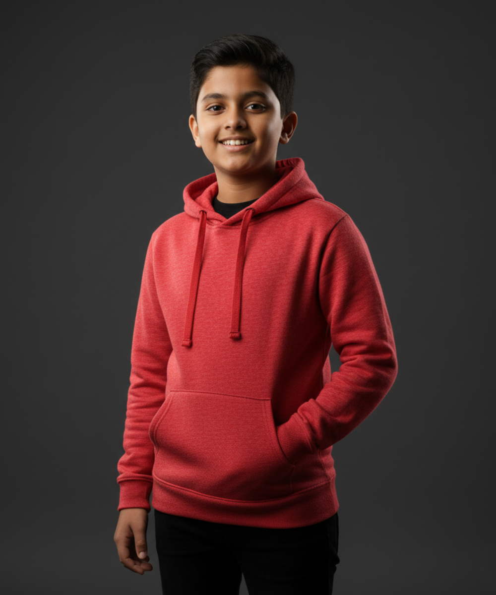 Kids Hoodie - Red