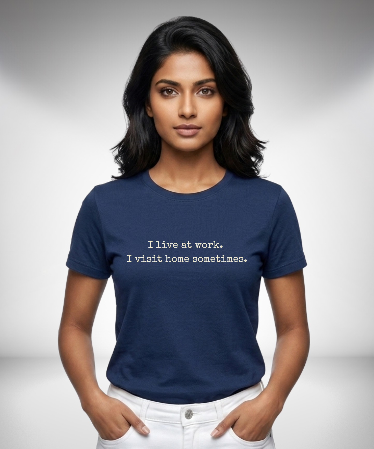 I live at work T-Shirt