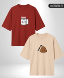 Best Paper x Friends Poop Oversized T-Shirt