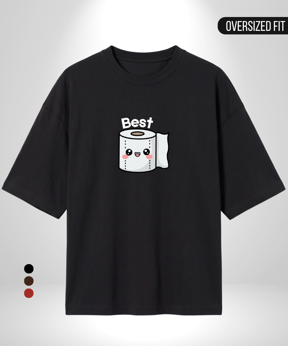 Best Paper x Friends Poop Oversized T-Shirt