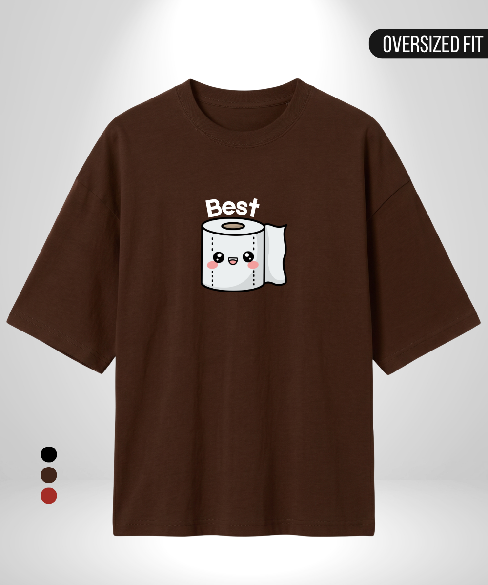 Best Paper x Friends Poop Oversized T-Shirt