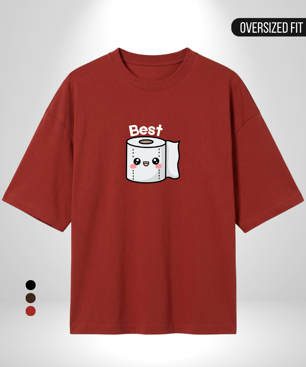 Best Paper x Friends Poop Oversized T-Shirt