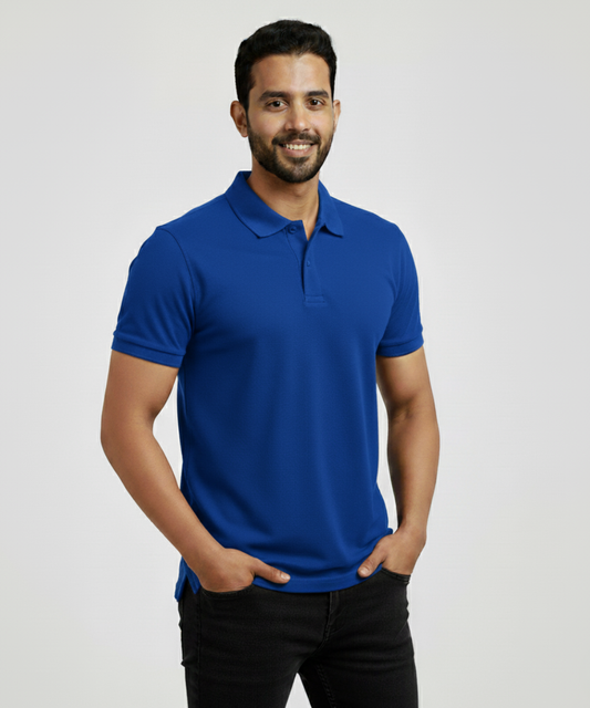 Men's Polo - Blue