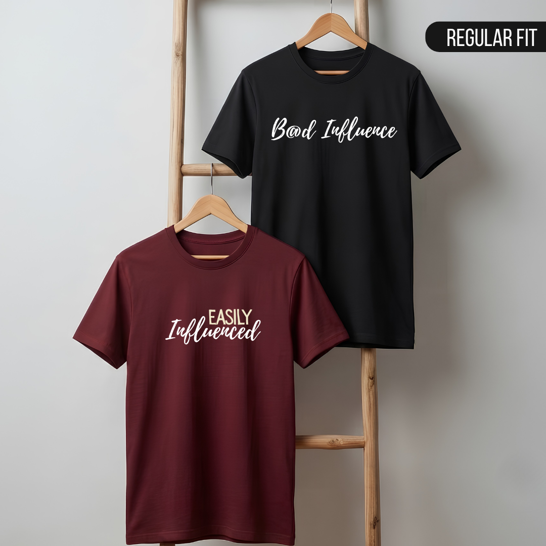 Bad Influence x Easily Influenced T-Shirts