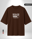Installing Muscles Oversized T-Shirt