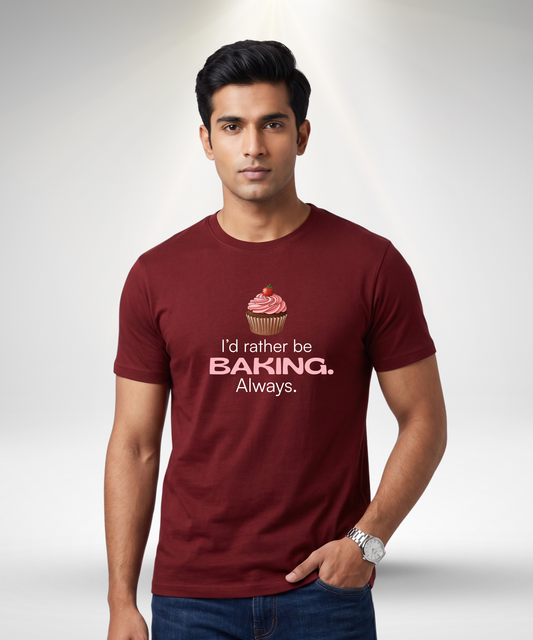 I'd rather be Baking T-Shirt