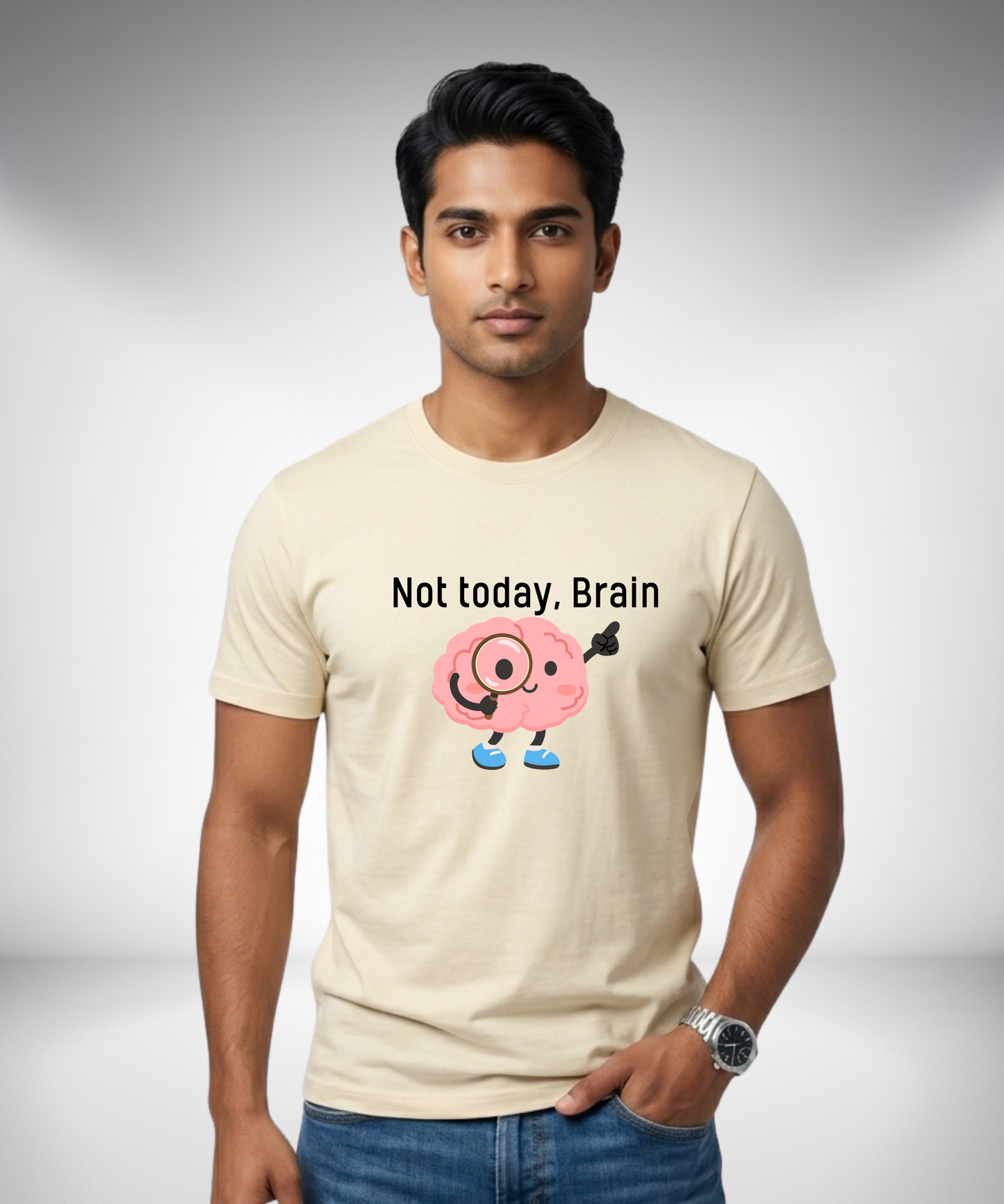 Not Today, Brain T-Shirt