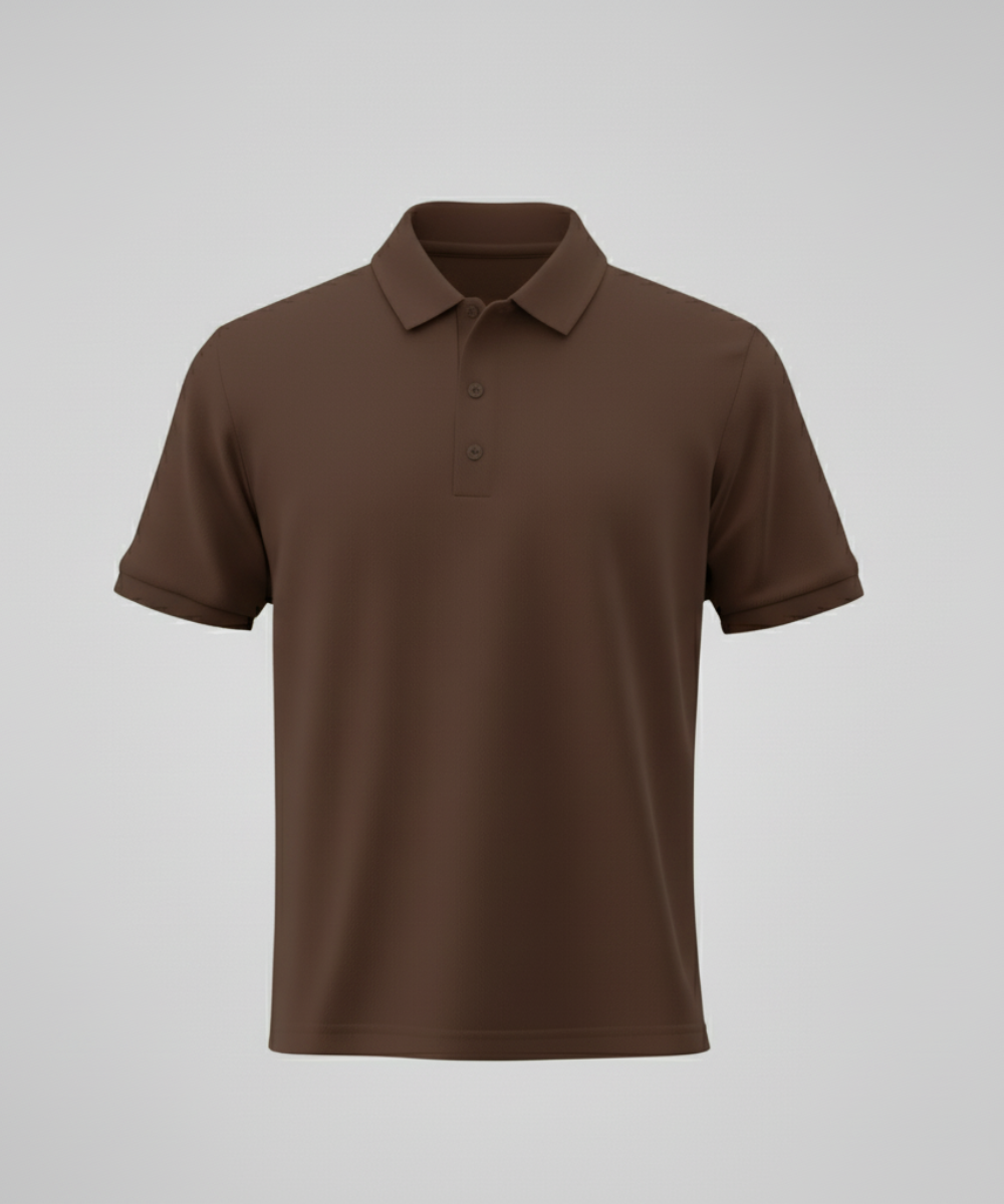 Men's Polo - Brown