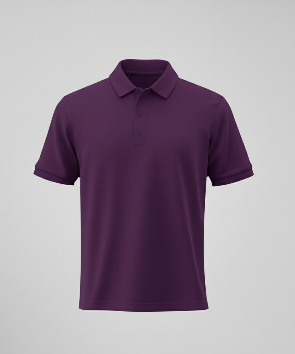 Men's Polo - Purple