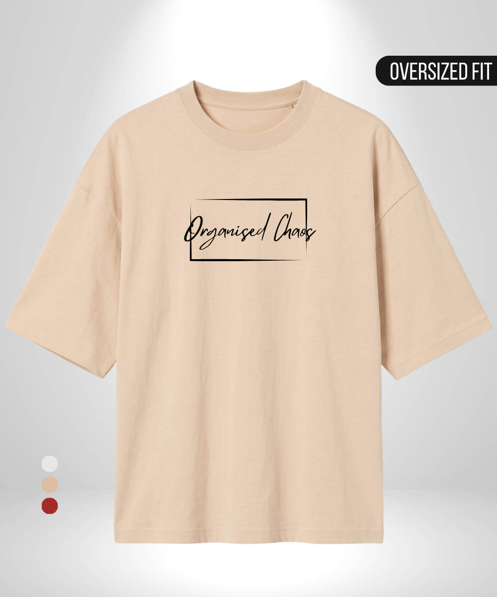 Organized Chaos Oversized T-Shirt