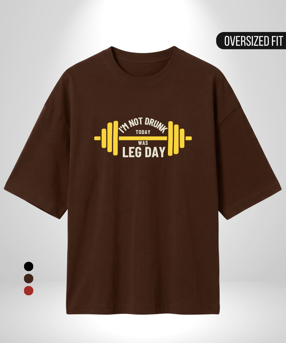 Leg Day Oversized T-Shirt