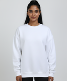 Women's Oversized Sweatshirt - White