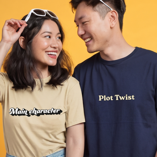 Main Character x Plot Twist T-Shirts