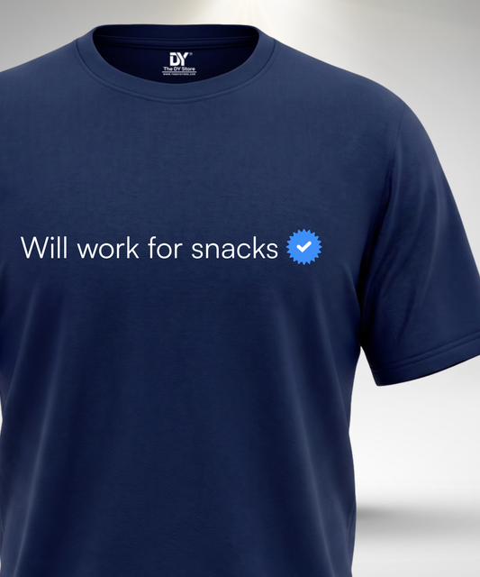 Will work for Snacks T-Shirt