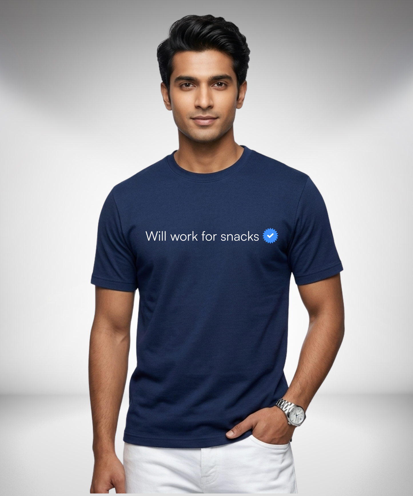 Will work for Snacks T-Shirt