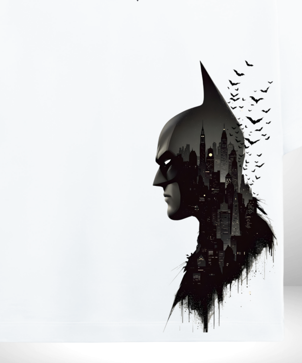 Batman Oversized T-Shirt - White