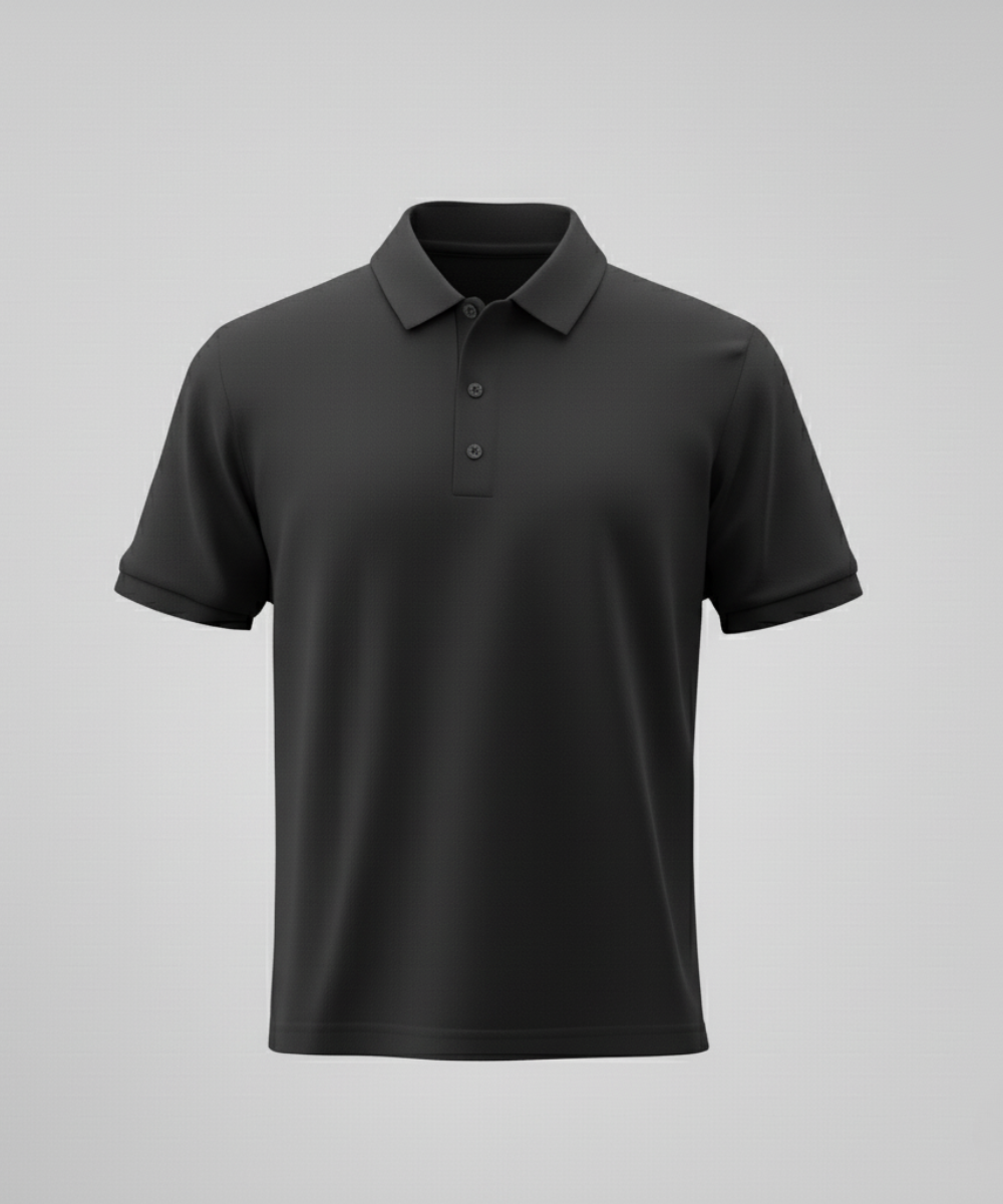 Men's Polo - Black