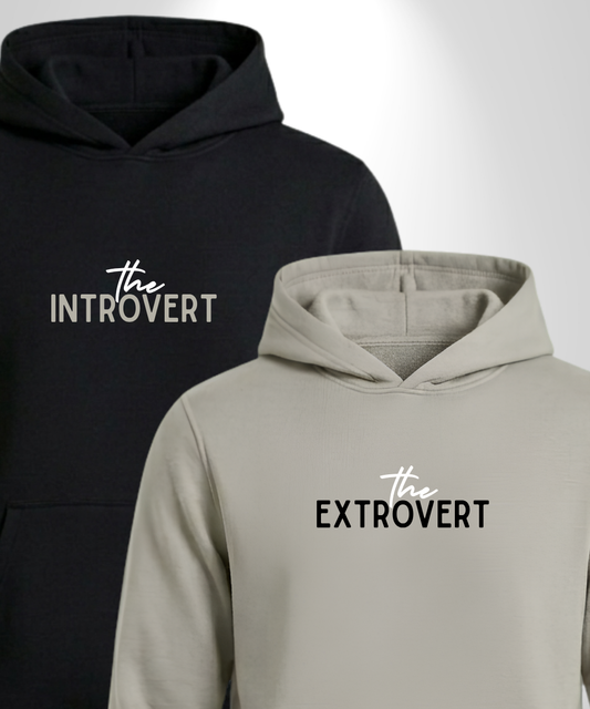 Introvert x Extrovert Hoodies