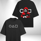 Squid Game Oversized T-Shirt - Black