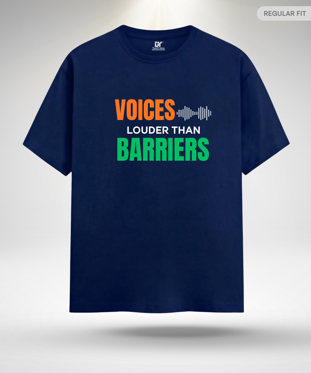 Voices louder than Barriers T-Shirt