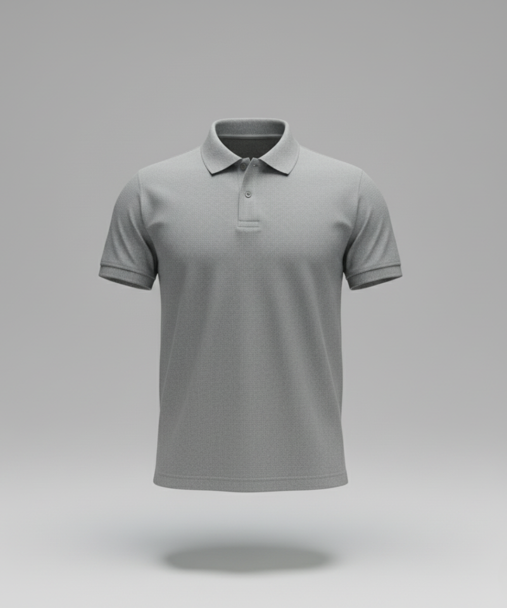Men's Polo - Grey