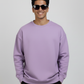 Unisex Oversized Sweatshirt- Lavender