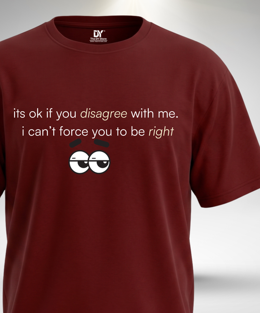 Can't force T-Shirt
