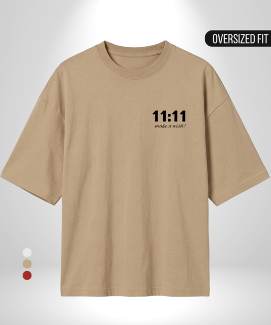 11:11 Make a Wish Oversized T-Shirt