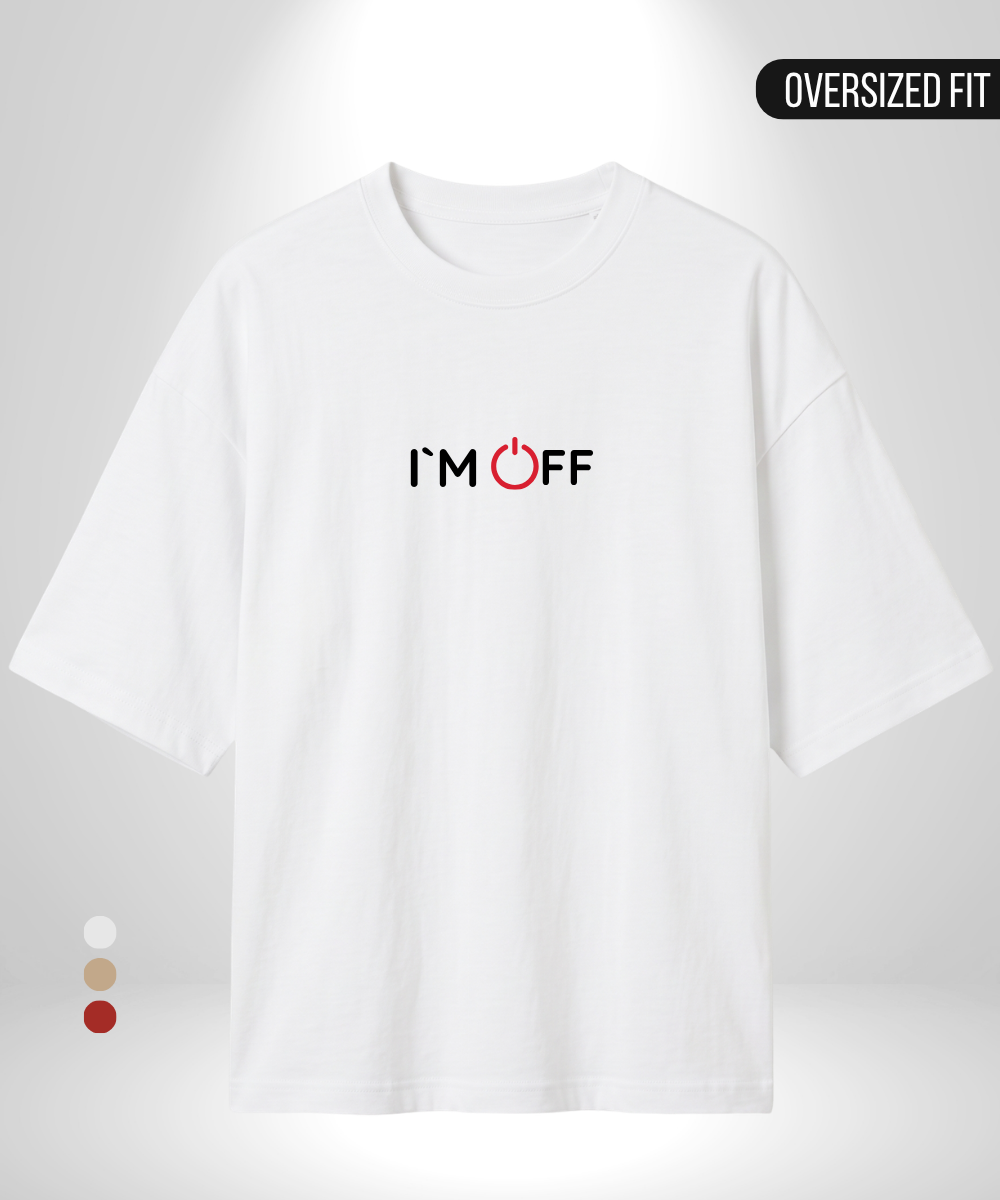 Im Off Oversized T-Shirt