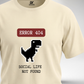 Error Social Life Not Found  T-Shirt