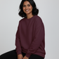 Unisex Oversized Sweatshirt - Maroon