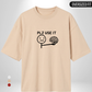 Plz use it Oversized T-Shirt
