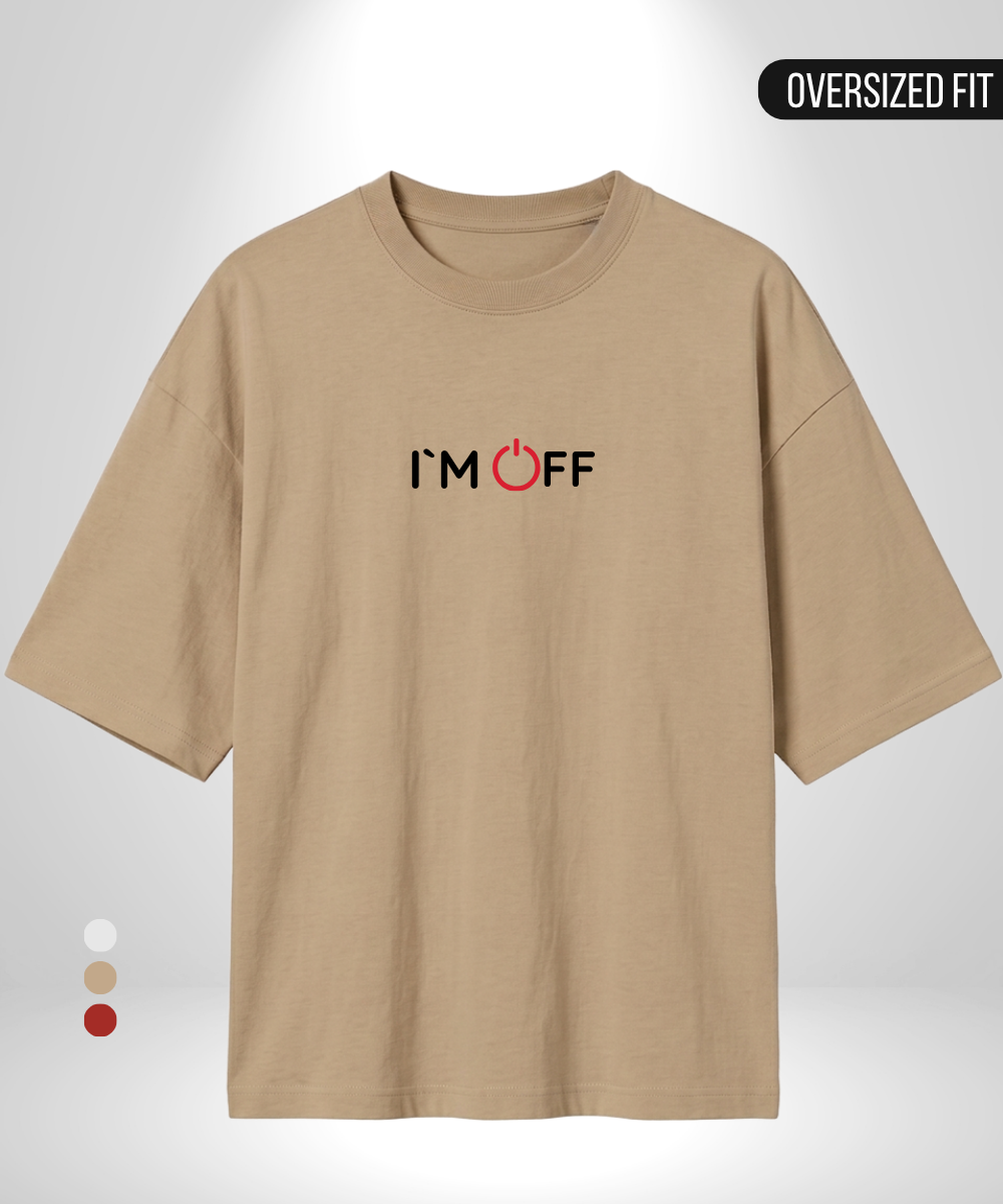 Im Off Oversized T-Shirt