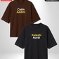 Calm Aadmi x Kaleshi Aurat Oversized T-Shirts