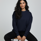Unisex Oversized Sweatshirt - Navy