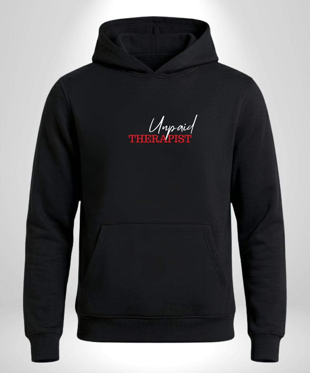 Professional Yapper x Unpaid Therapist Hoodies