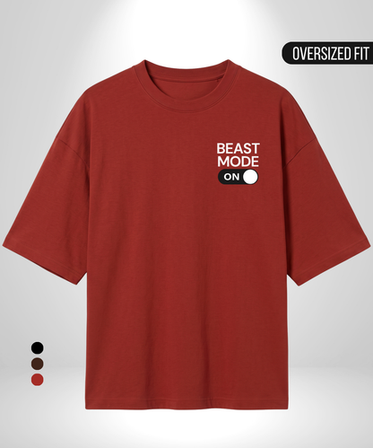 Beast mode ON Oversized T-Shirt