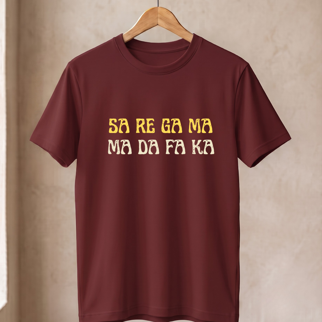 Sa Re Ga Ma Ma Da Fa Ka T-Shirt