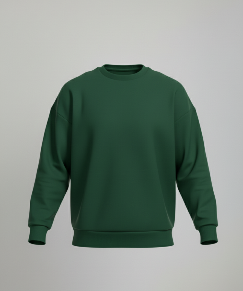 Unisex Oversized Sweatshirt - Green